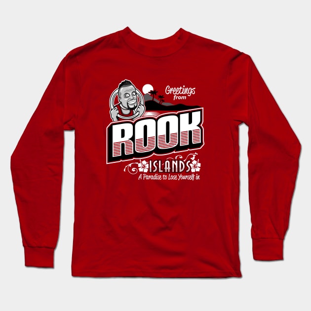 Greetings from Rook Islands Long Sleeve T-Shirt by adho1982